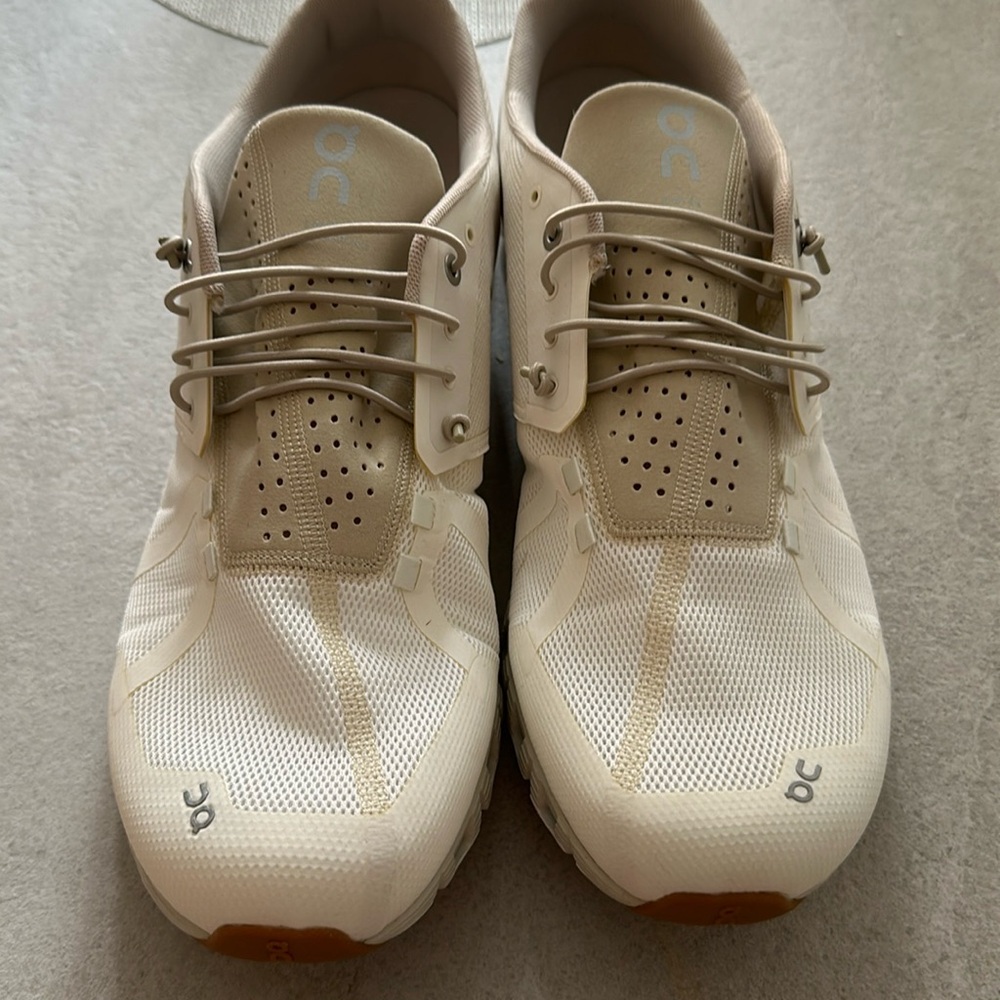 Brand new ON cloud running sneakers white size 14